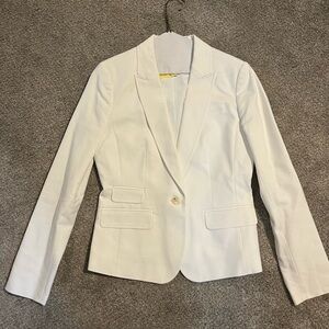 White blazer